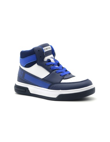 Bikkembergs Jungen-Sneaker mit Logo an Ferse und Klappe