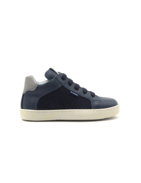 Nero Giardini sneaker Made in Italy bambino in pelle con stringhe