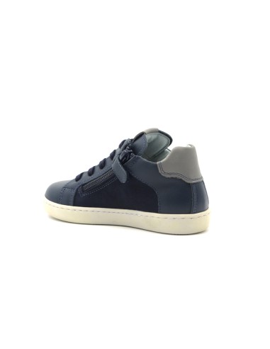 Nero Giardini sneaker Made in Italy bambino in pelle con stringhe