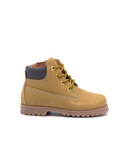 Grunland child boot pouf model in nubuck