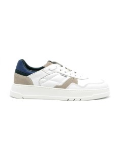 Nero Giardini Baskets pour hommes Made in Italy en cuir et daim