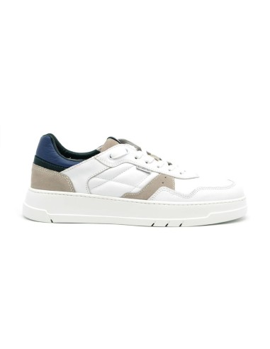 Nero Giardini Baskets pour hommes Made in Italy en cuir et daim