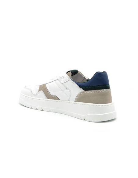 Nero Giardini Baskets pour hommes Made in Italy en cuir et daim