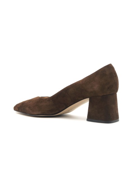 Donna Serena escarpins en daim