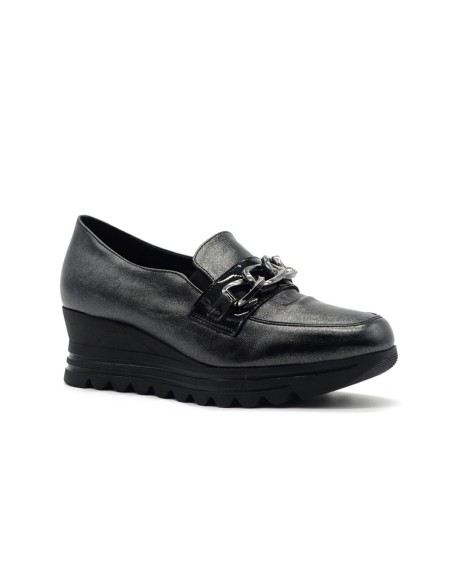 Mocasín de mujer Comart Made in Italy con cuña