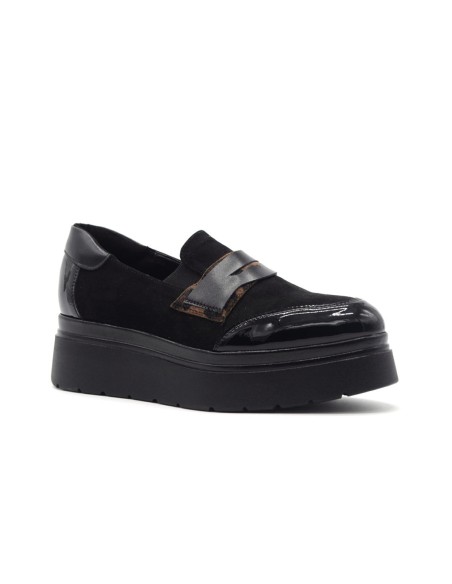 Mocasín de mujer Comart Made in Italy con cuña