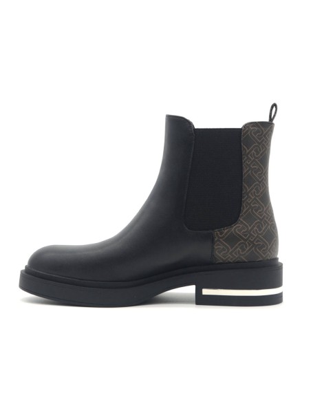 Liu Jo model Gabrielle 27 women's ankle boot with monogram print