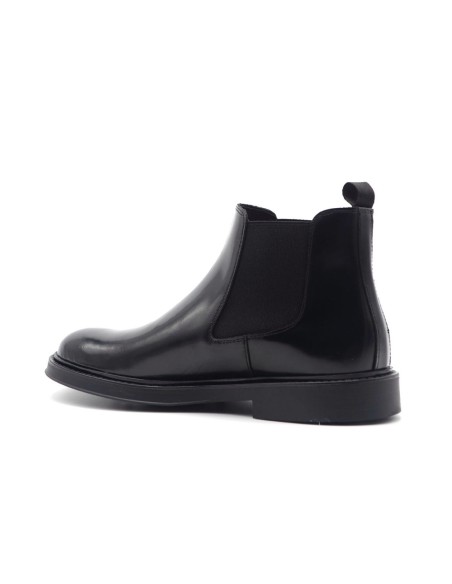 Exton elegante Made in Italy Herrenstiefelette aus abgeriebenem Leder