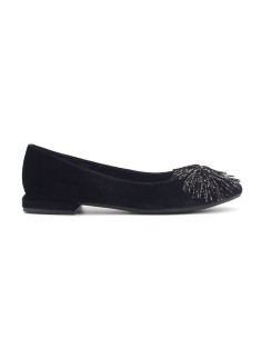 S. Piero elegant handmade velvet ballerina