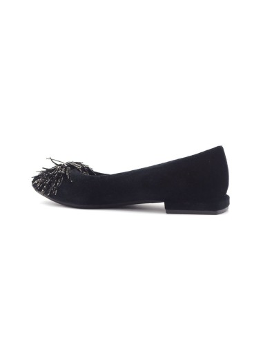 S. Piero elegant handmade velvet ballerina