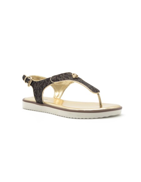 Michel Kors modello Brandy Zahara sandalo ad infradito bambina