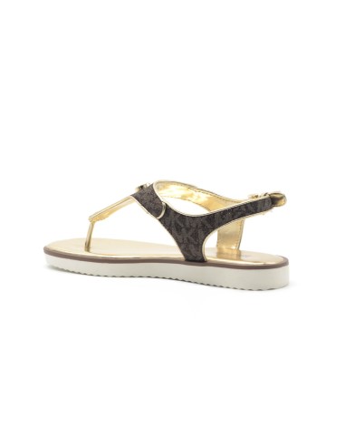 Michel Kors modello Brandy Zahara sandalo ad infradito bambina