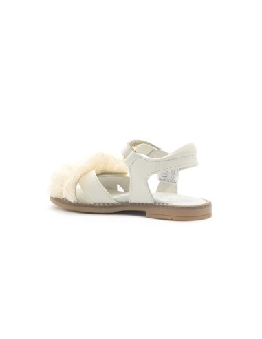 Walkey elegant sandal with ruffles