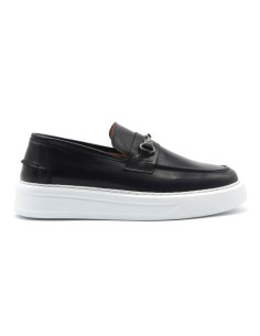 Exton sporty leather moccasin