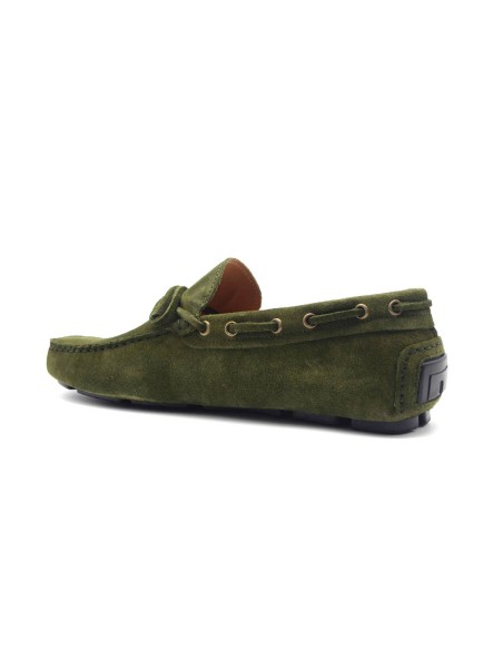 Gio Damiano mocassino sportivo Made in Italy uomo in camoscio