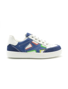 Nero Giardini leather and suede sneakers