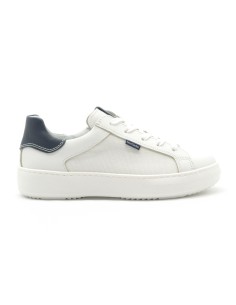Nero Giardini baskets en cuir et tissu