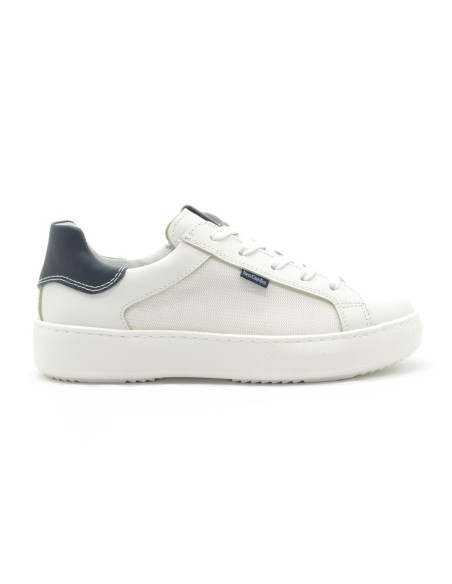 Nero Giardini baskets en cuir et tissu