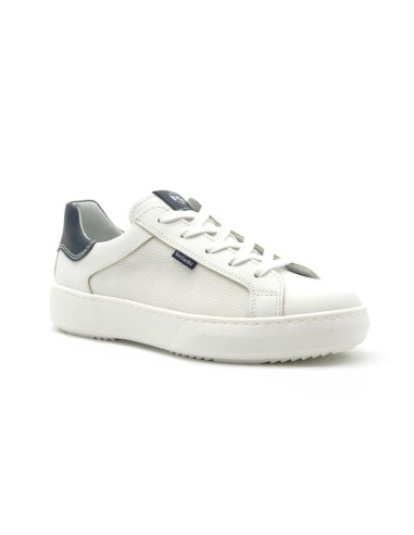 Nero Giardini baskets en cuir et tissu
