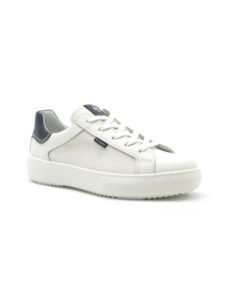 Nero Giardini baskets en cuir et tissu