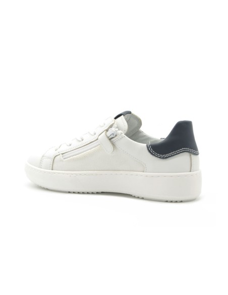 Nero Giardini baskets en cuir et tissu