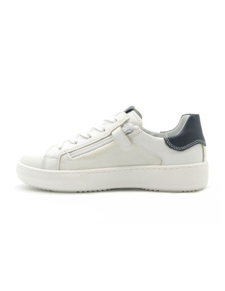 Nero Giardini baskets en cuir et tissu