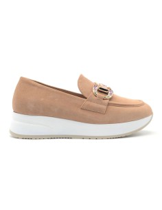 Melluso moccasin with wedge
