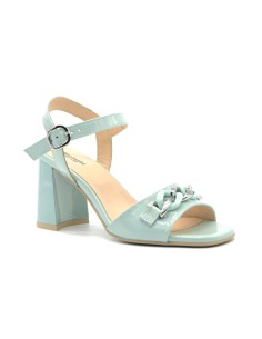 Nero Giardini patent leather sandal with heel 2