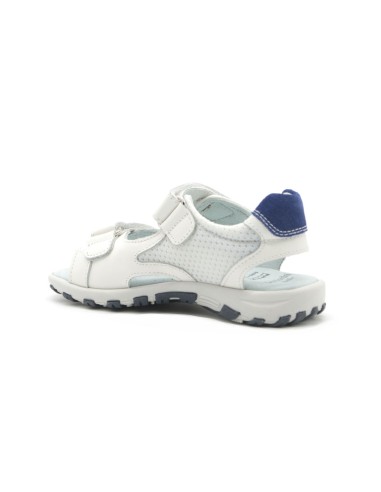 Nero Giardini leather and fabric sandal