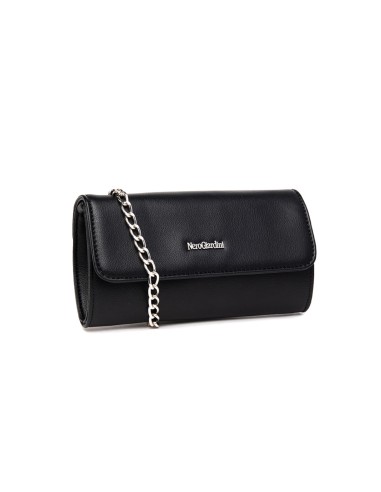 Nero Giardini pochette elegante Made in Italy con tracolla
