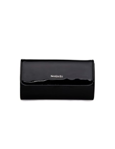 Nero Giardini patent clutch bag
