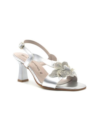 Donna Serena elegante Sandale mit Strasssteinen
