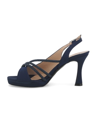 Melluso sandale élégante en satin