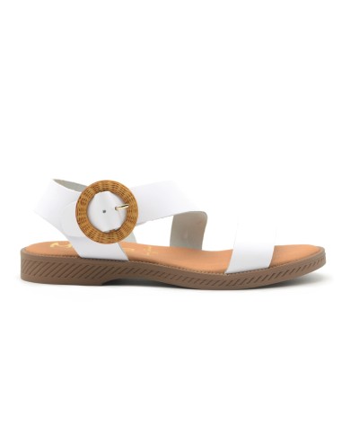 Marila Amster flache Ledersandale