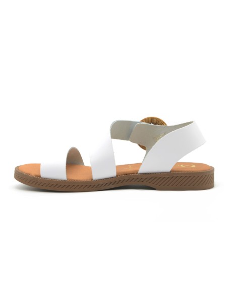 Marila Amster flache Ledersandale