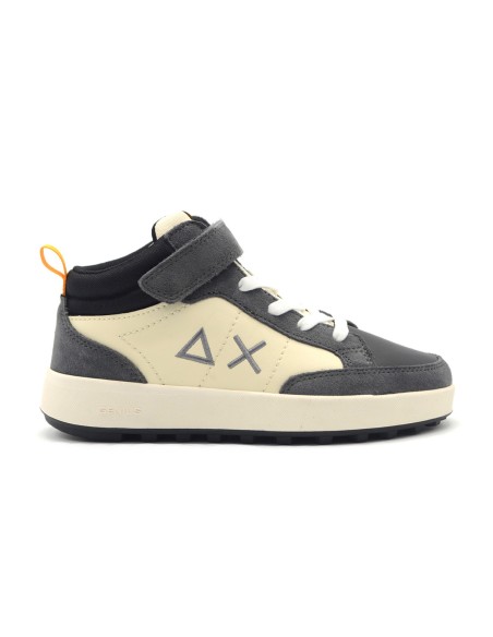 Baskets montantes en cuir Sun68 Boy'S Mid Genius Boy