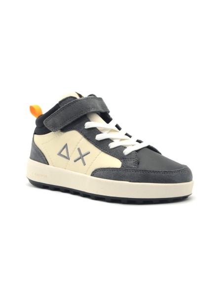 Baskets montantes en cuir Sun68 Boy'S Mid Genius Boy