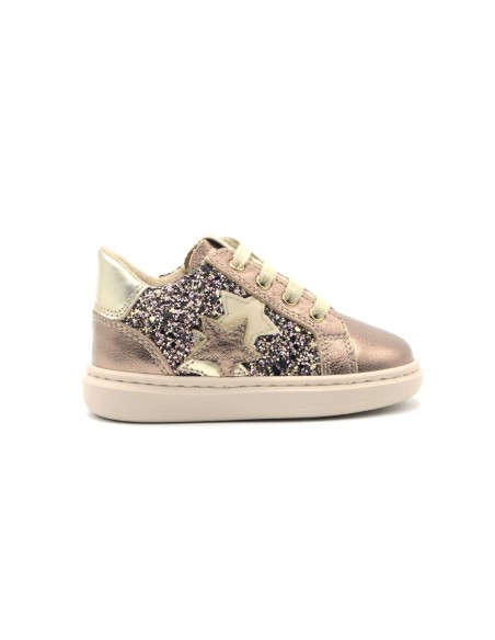 Baskets premiers pas Nero Giardini Made in Italy pour fille en cuir