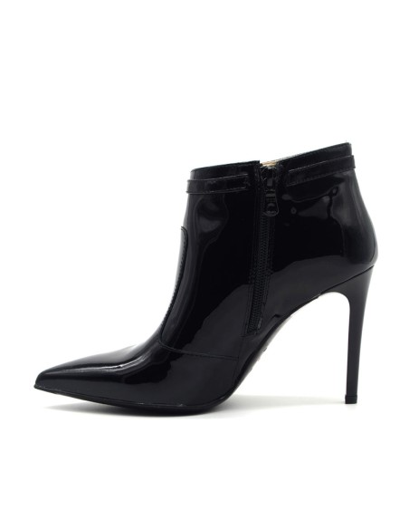 Nero Giardini tronchetto elegante Made in Italy donna in vernice
