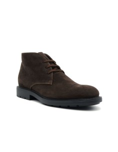 Bottines pour hommes en daim Nero Giardini Made in Italy 2