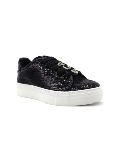 4US by Paciotti Mädchen-Sneaker aus Stoff mit Pailletten 2