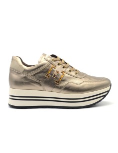 Nero Giardini Made in Italy Damen-Schnürsneaker aus Leder