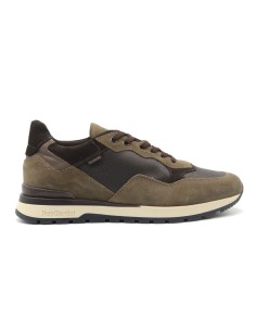 Baskets pour hommes en daim Nero Giardini Made in Italy
