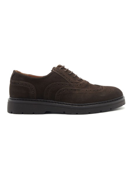 Zapato casual Nero Giardini Made in Italy para hombre en ante