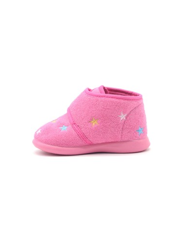 Chausson premiers pas Grunland Daly pour fille en tissu