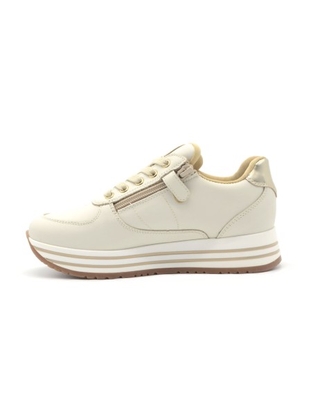 Nero Giardini Baskets en cuir pour fille Made in Italy