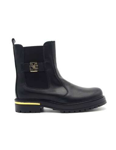 Nero Giardini Bottine en cuir pour fille Made in Italy