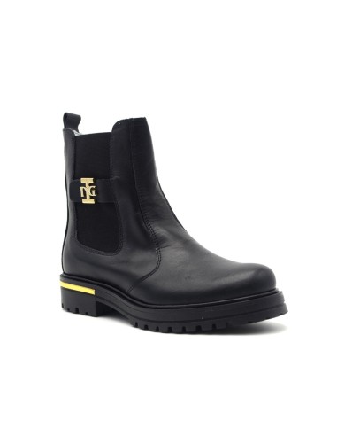 Nero Giardini Bottine en cuir pour fille Made in Italy