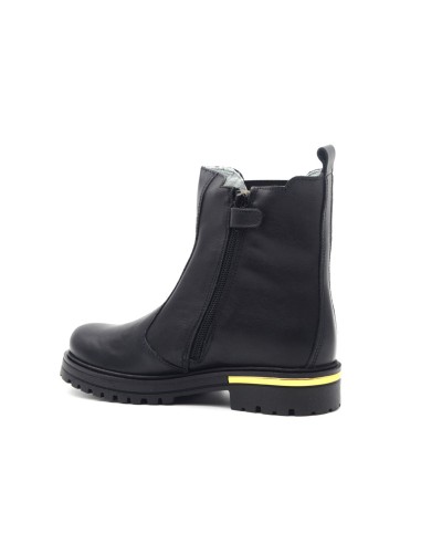 Nero Giardini Bottine en cuir pour fille Made in Italy