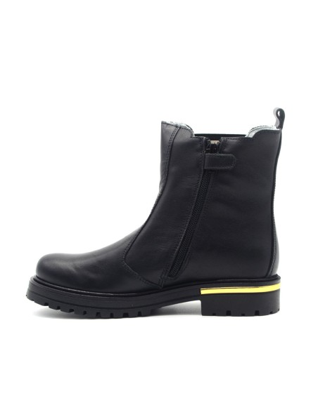 Nero Giardini Bottine en cuir pour fille Made in Italy